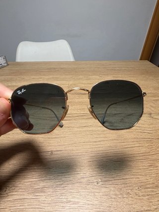 Gafas de Sol Ray-Ban Doradas y Azules