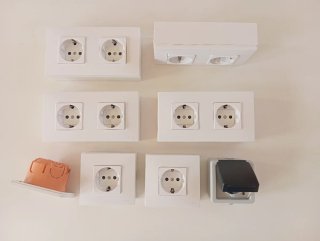 Enchufes Simon: Superficie y Empotrar COMPLETOS