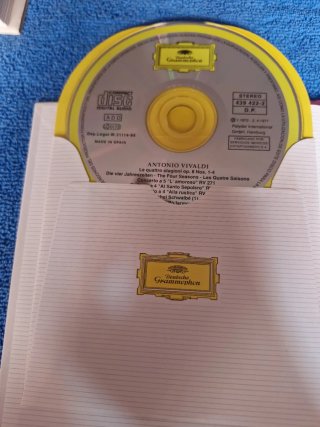 CD con libro Vivaldi - Las 4 Estaciones