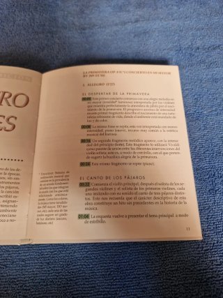 CD con libro Vivaldi - Las 4 Estaciones