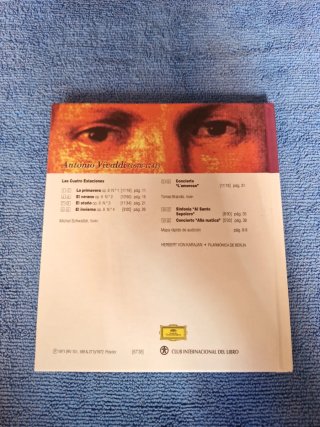 CD con libro Vivaldi - Las 4 Estaciones