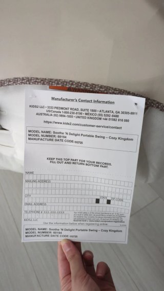 NUEVO Hamaca móvil para bebé a estrenar!