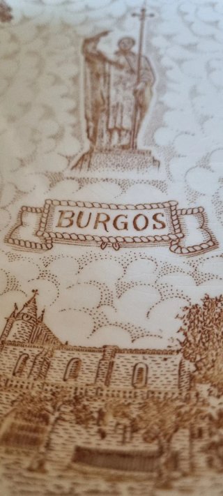 Plato Decorativo Burgos