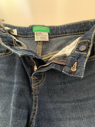 Pantalones cortos tejanos niño talla 10