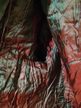 Chaqueta de cuero mujer marrón
