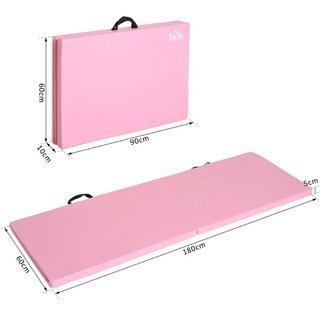 Mat de entrenamiento Asa de fitness plegable con m