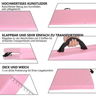 Mat de entrenamiento Asa de fitness plegable con m