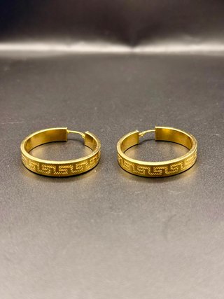 Pendientes de Oro tipo Aro Versace 4.54GR