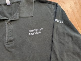 Maglia polo Samsung nera