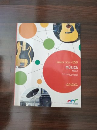 Libro Música Primer Ciclo ESO Anaya