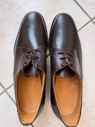 Mocassini Esercito Italiano Tg 42 Marrone