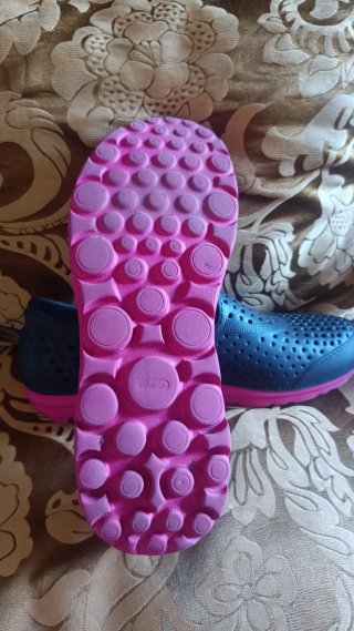 Zapatillas Skechers Agua Negro/Rosa
