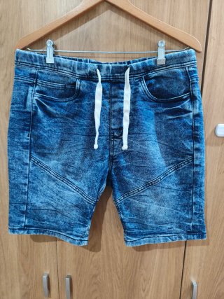 Shorts vaqueros hombre