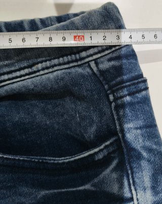 Shorts vaqueros hombre