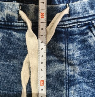 Shorts vaqueros hombre