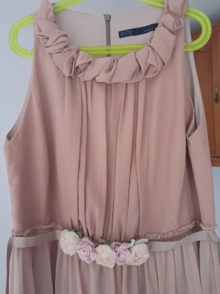 Vestido ceremonia niña Zara Talla M