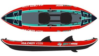 Kayak (biplaza) Hinchable Rockside Vulcain V335