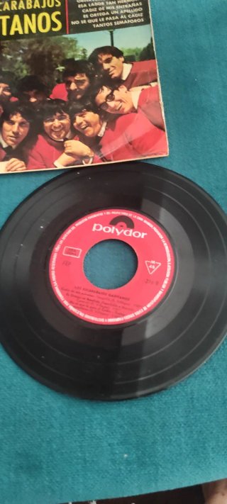 Vinilo Los Escarabajos Gaditanos Polydor
