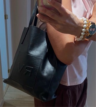Bolso shopper Piel ROBERTO VERINO  Negro