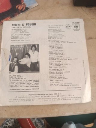 4 Vinilos Julio Iglesias, Massiel, Maria Dolores P