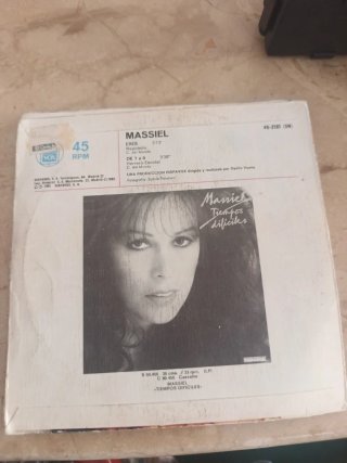 4 Vinilos Julio Iglesias, Massiel, Maria Dolores P