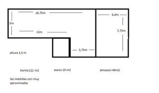 Local comercial en alquiler en Zona Avenida al Vedat en Torrent