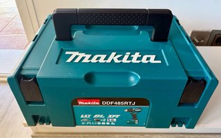 Taladro Makita DDF485RTJ 2x5Ah Original Makpac