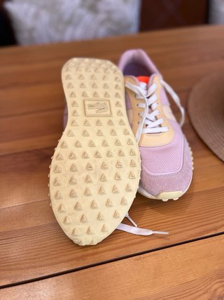 Zapatillas Lacoste L-Spin Deluxe Rosa/Beige