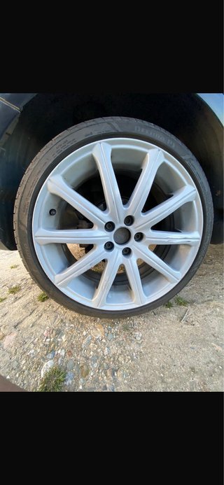 Llantas de aleación plateadas