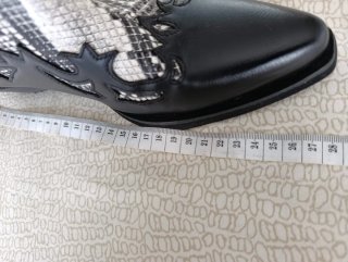 Botas cowboy piel serpiente talla 40