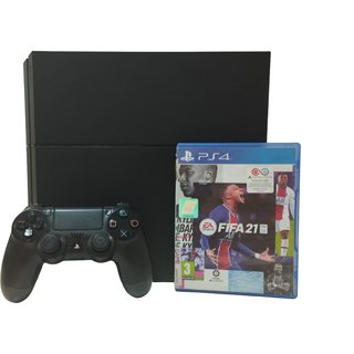PS4 Fat 500GB Negra + FIFA 21