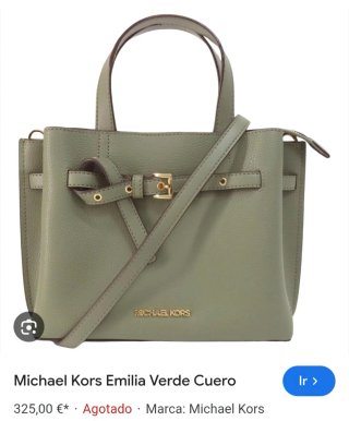 Bolso Michael Kors Emilia Verde Oliva