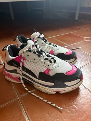 Balenciaga Triple S Pink/White