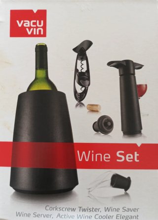 Set de Vino Vacu Vin