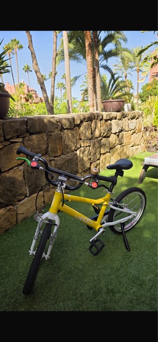 Bicicleta Woom Go 3 Amarilla