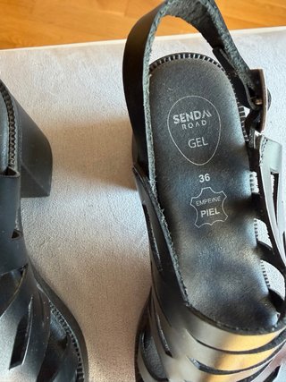 Sandalias Senda Talla 36 Negras