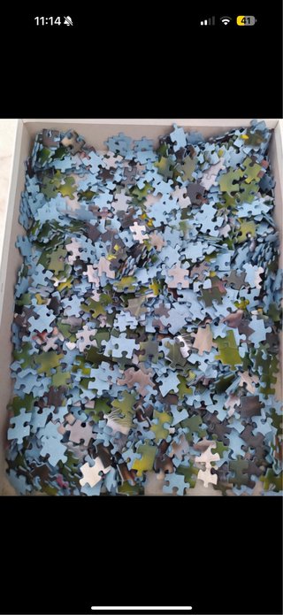 Puzzle 1000 piezas perro cesta