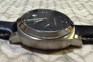 Panerai Luminor Marina Reloj Negro/Plata