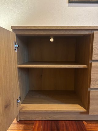 Aparador Rovere 2 Porte e 3 Cassetti