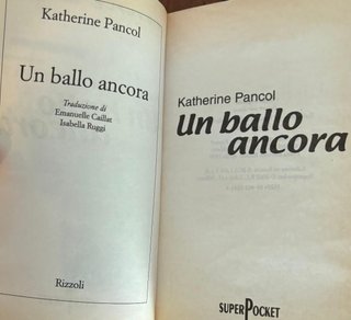 un ballo ancora  di katerine pancol