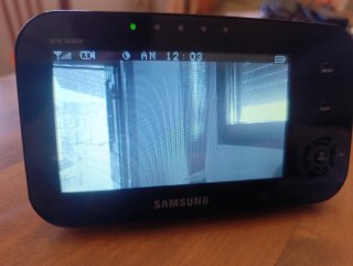Vigilabebés Samsung SEW-3040W Inalámbrico