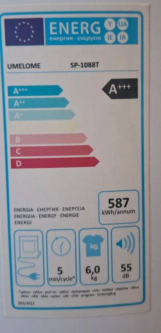 Centrifugadora Umelome 6kg