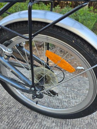 Bicicleta Plegable Boomerang Gris