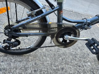 Bicicleta Plegable Boomerang Gris
