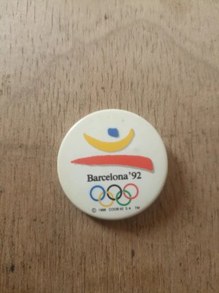 Chapa Cobi y Curro Barcelona 92