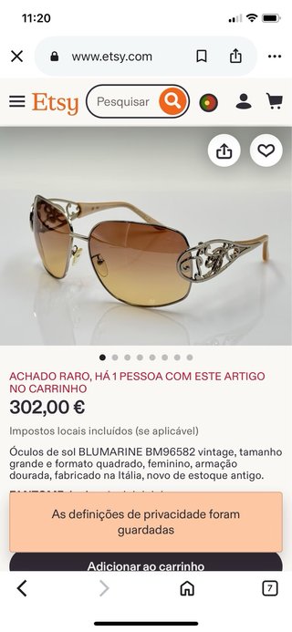 Gafas de sol Roberto Cavalli doradas