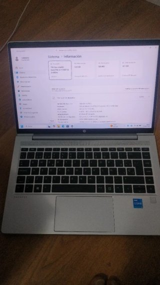 HP ProBook i5 11ª Gen 12GB RAM 500NVME WIN11