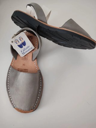 Sandalias Menorquinas Mibo Grises Talla 34
