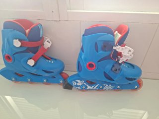 Patines Oxelo Talla 30-32 Azul