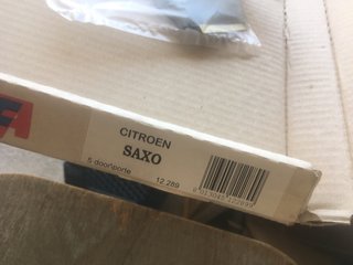 Deflettori Citroen Saxo 5 porte
